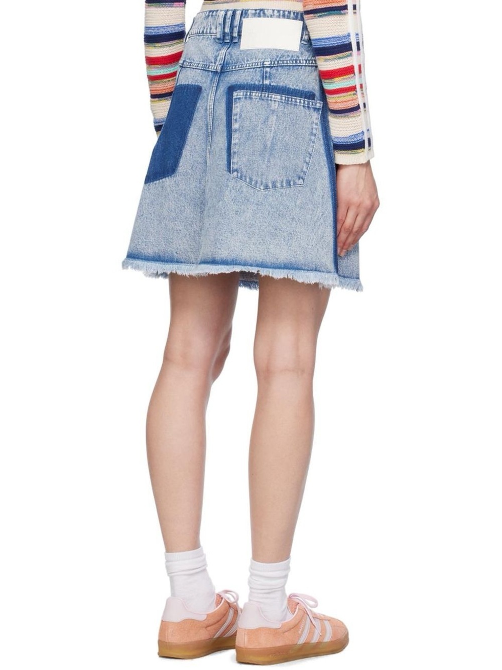 adidas X KSENIASCHNAIDER Fray Hem
Denim Skirt - Picture 3 of 7